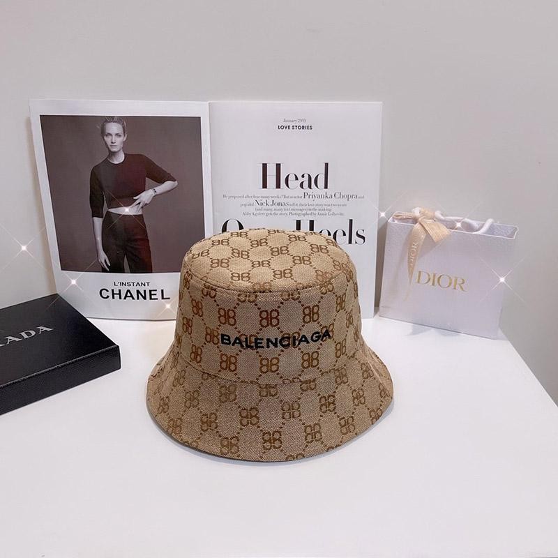 Very popular all over the world? Balenciaga BB logo bucket hat replica bay23378