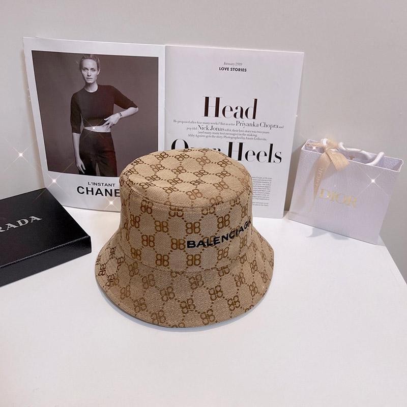 Very popular all over the world? Balenciaga BB logo bucket hat replica bay23378