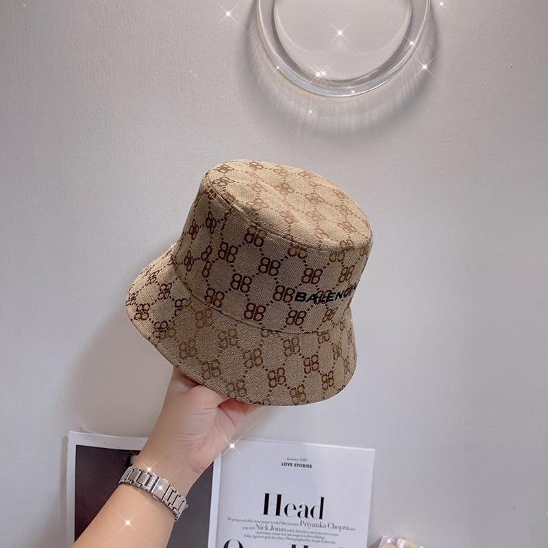 Very popular all over the world? Balenciaga BB logo bucket hat replica bay23378