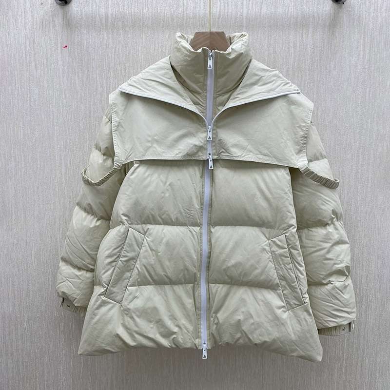 ☆Super popular☆ Bottega Veneta hooded down jacket with great texture, fake bou94992