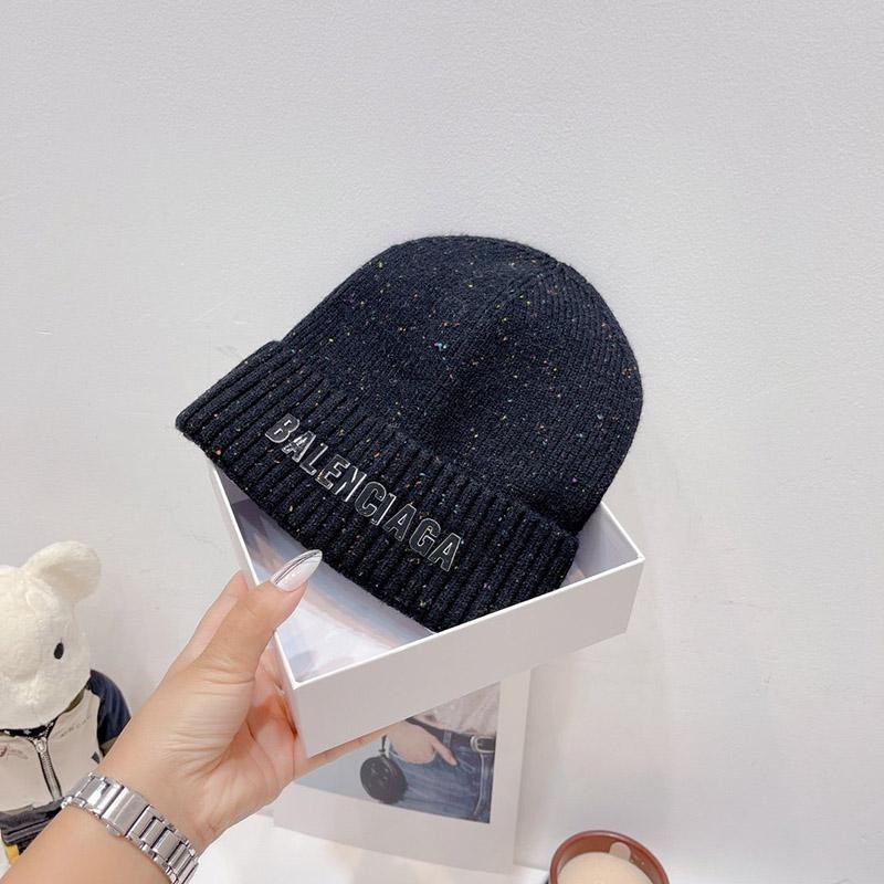 Super hot! New Balenciaga logo intarsia knit hat? Replica bat92730