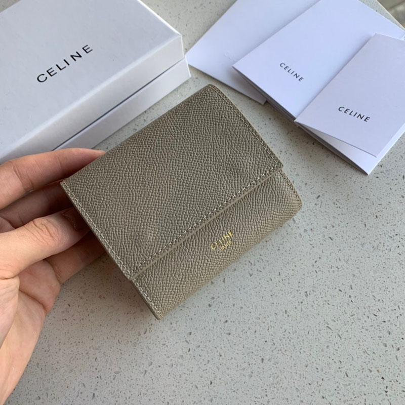 Rare color Celine/Small Trifold Wallet Replica Cei67449