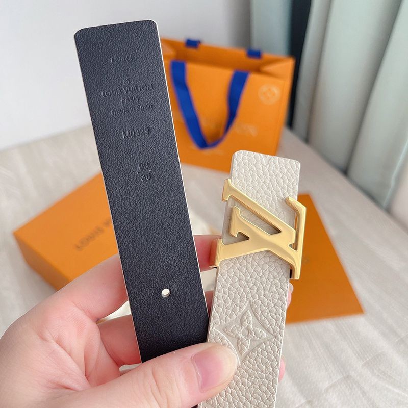 Cute Louis Vuitton Santur LV Initial Replica 30MM Reversible Belt vuh34796