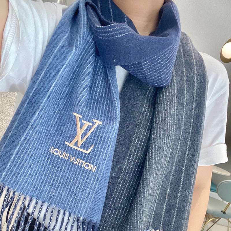 ☆Super popular☆Louis Vuitton replica cashmere tassel scarf vua50580