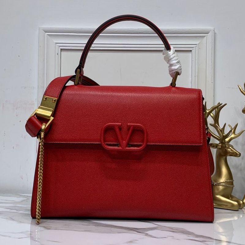 21AW New Arrivals [Valentino Shoulder Bag Replica] Popular ★ V Sling Calfskin Mini Handbag Vuo94699