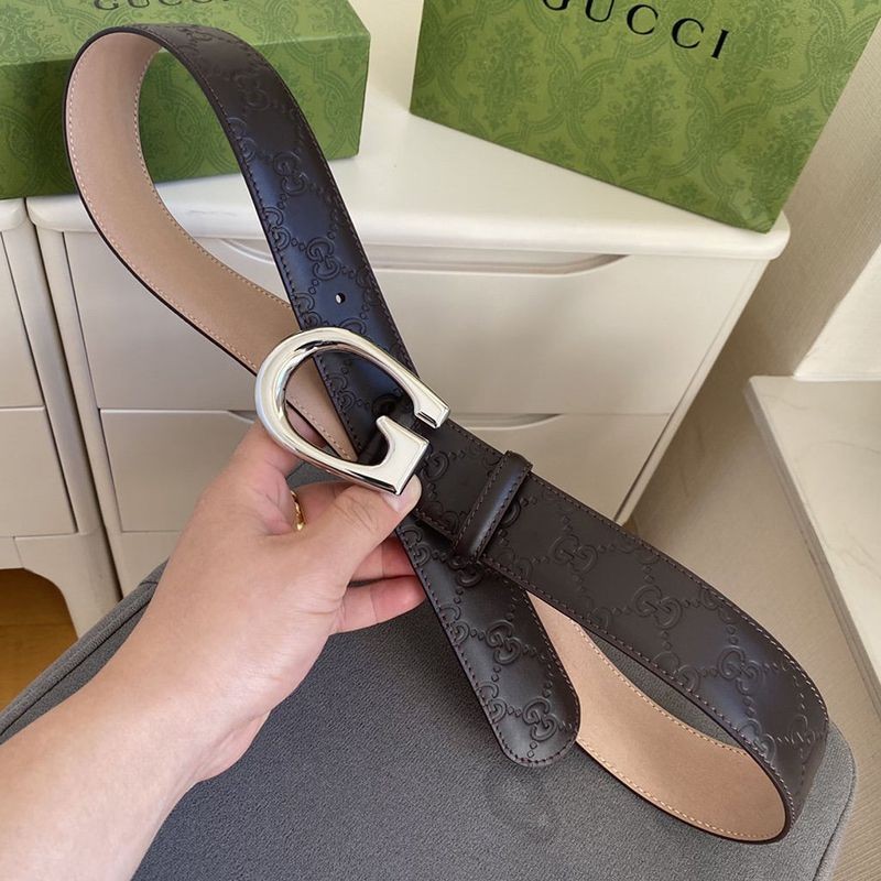 Rare color Gucci reversible belt replica square buckle 38mm guo79251 Rare color Gucci reversible belt replica square buckle 38mm guo79251