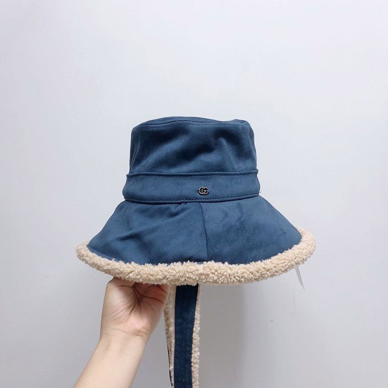 Gucci Bucket Hat GG Lambswool Replica guv77107