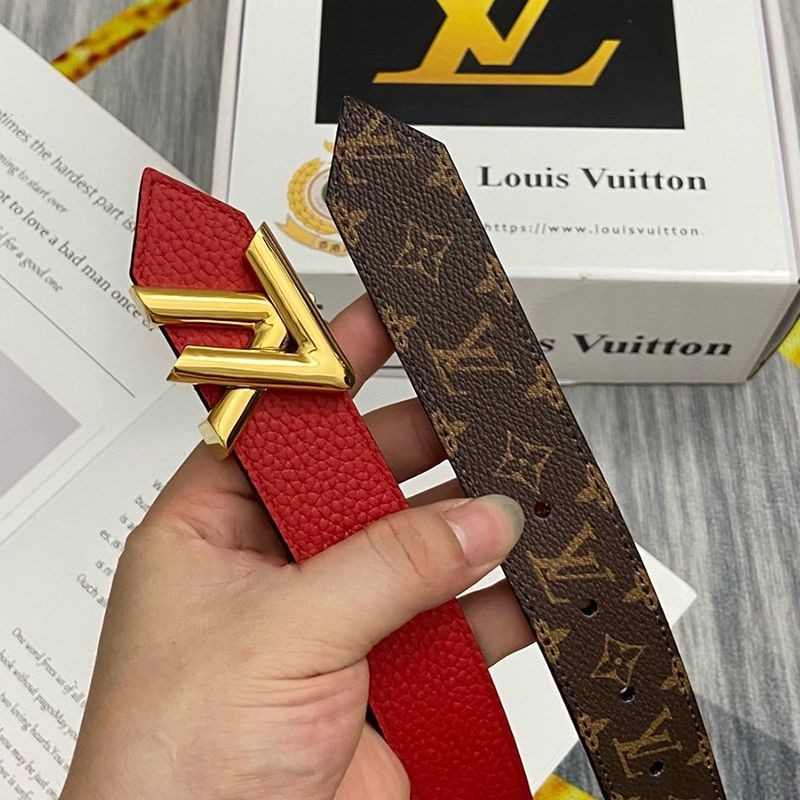 New on Sale Louis Vuitton Replica Santur Twist 30mm Reversible Belt vur18857