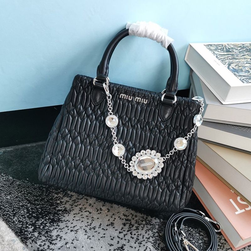 Very popular!! New color Miu Miu fake Matelasse tote bag myc33969