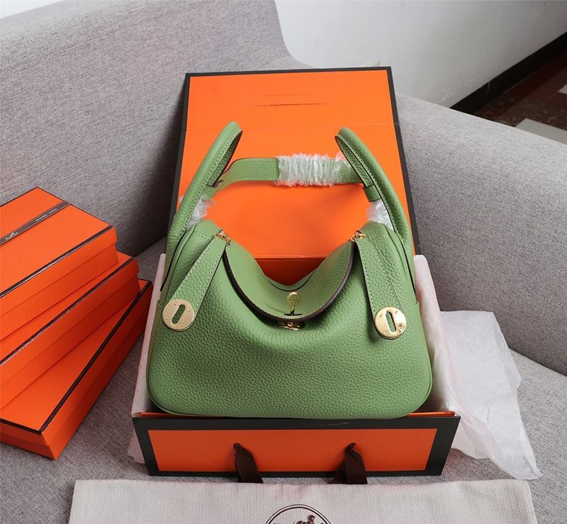 Very popular classic Hermes Lindy 26 handbag replica with silver hardware he26128