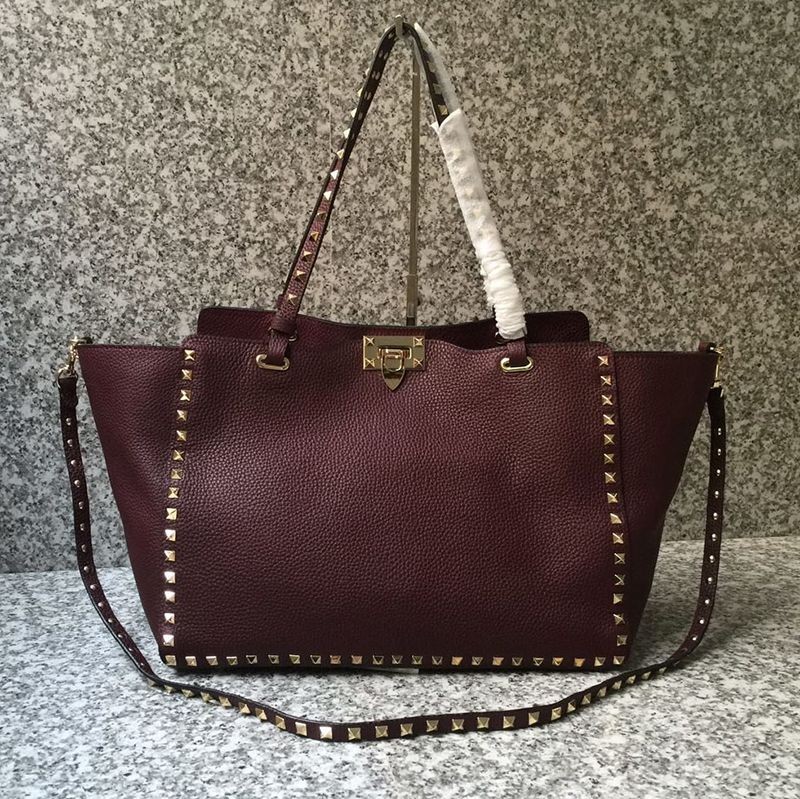 New sale item ★ Valentino tote bag replica ★ Calfskin medium Rockstud bag ZW2B0970VSF0NO