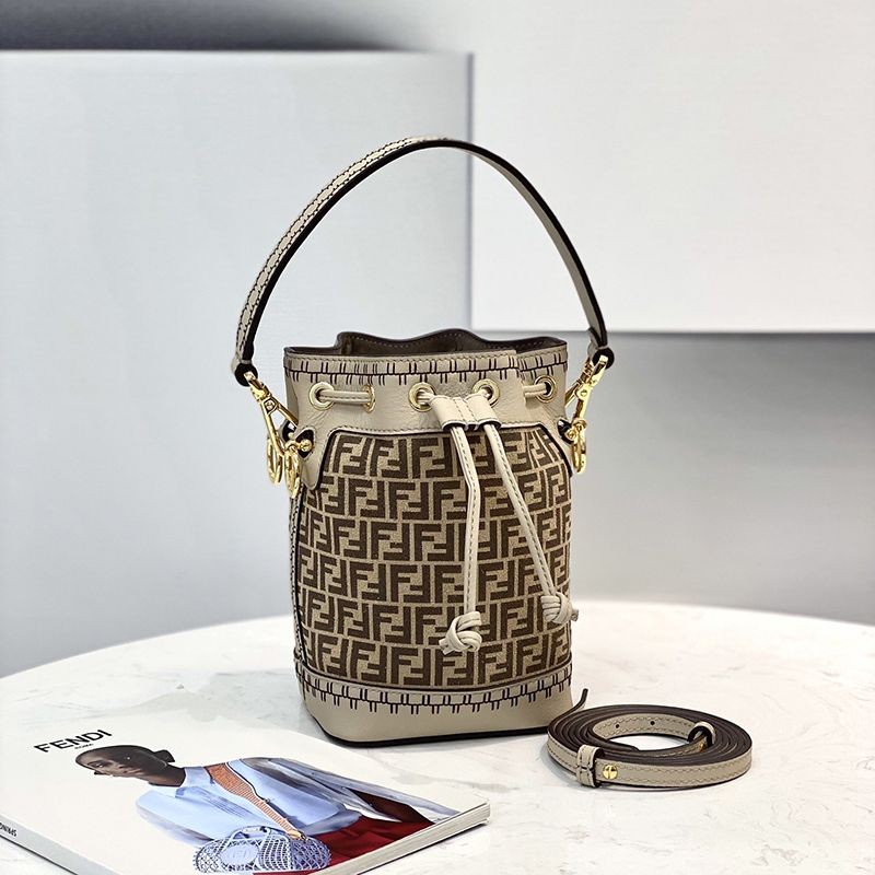 Free shipping Fendi Mon Tresor replica suede FF mini bag fec46009