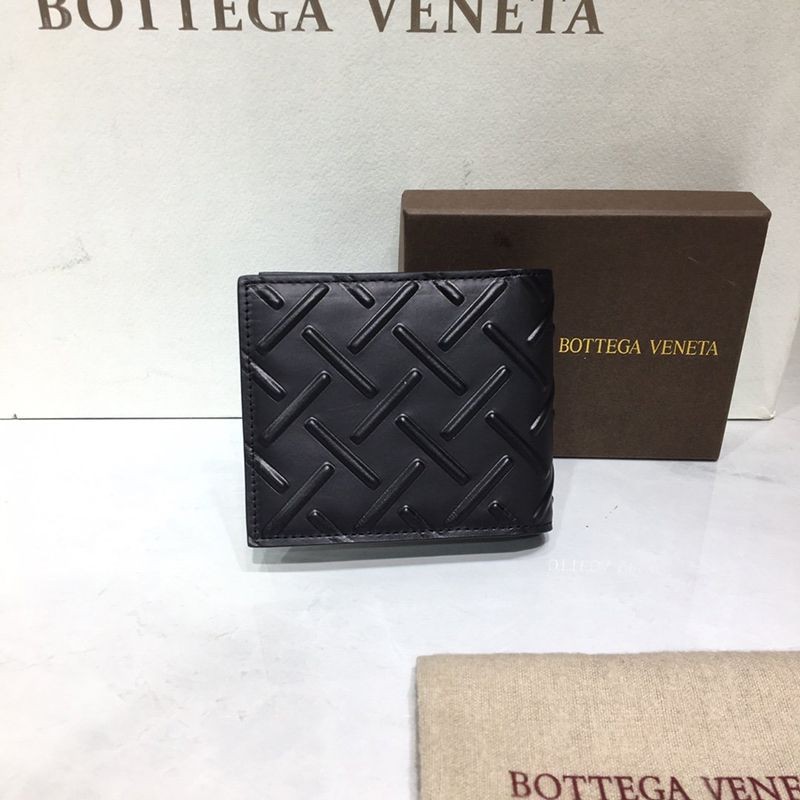 Very popular all over the world? Fake Bottega Veneta folding wallet with coin purse bom35069