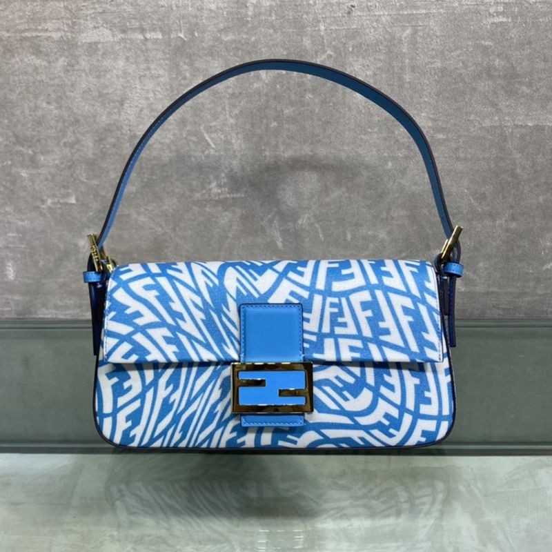 21AW New Fendi Baguette 1997 Replica FF Canvas Bag fee74884