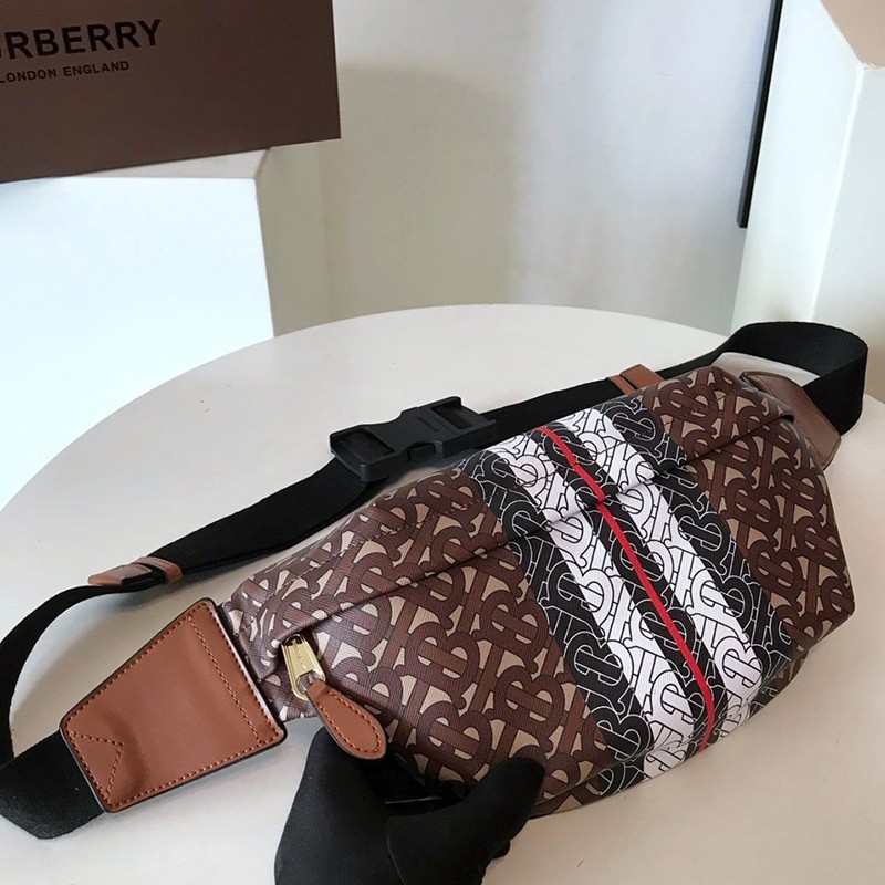 The hottest topic! Burberry Shoulder Bag Replica Body Bag Bridle Brown Multi Men's Bad20906