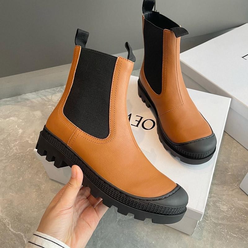 Very popular all over the world? Loewe Boots Replica Chelsea Boot Calf Side Gore Boots loh33544