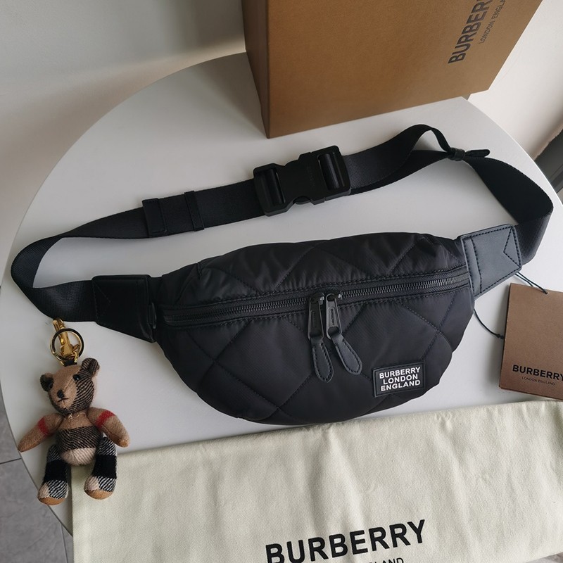 New for Fall/Winter [Burberry Shoulder Bag Replica] Monogram Logo Polyester Sony Bum Bag Bah75402