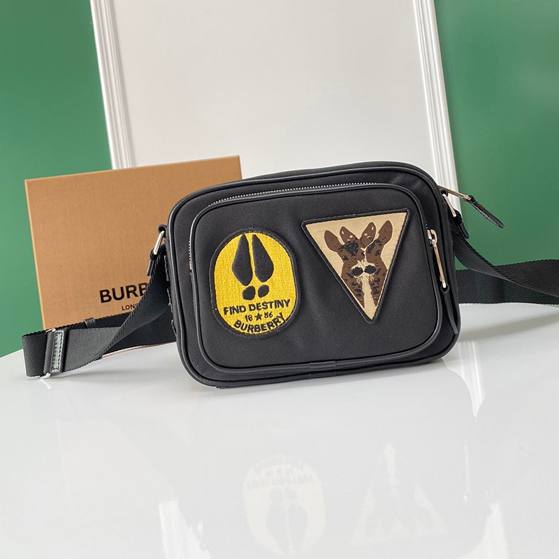 Super Hot Topic! [Fake Burberry Shoulder Bag] Horseferry Canvas Bai36303