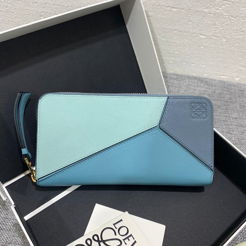 Rare color Loewe wallet puzzle copy round zip wallet lol81486
