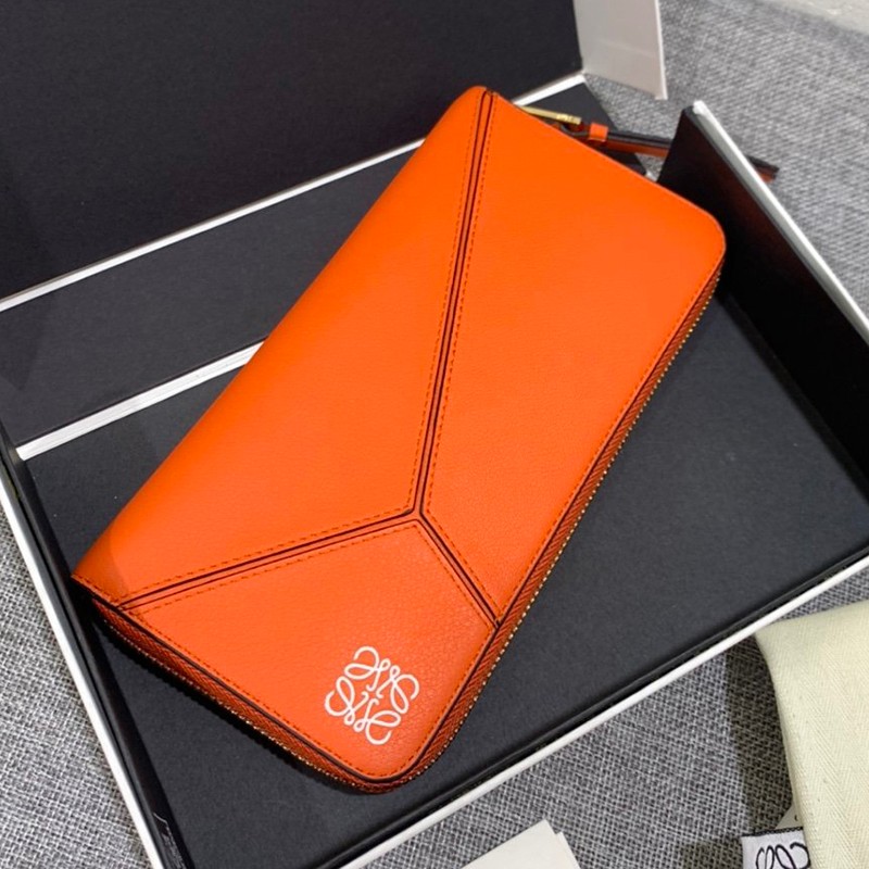 Loewe wallet puzzle copy round zip wallet loy21668 sold out