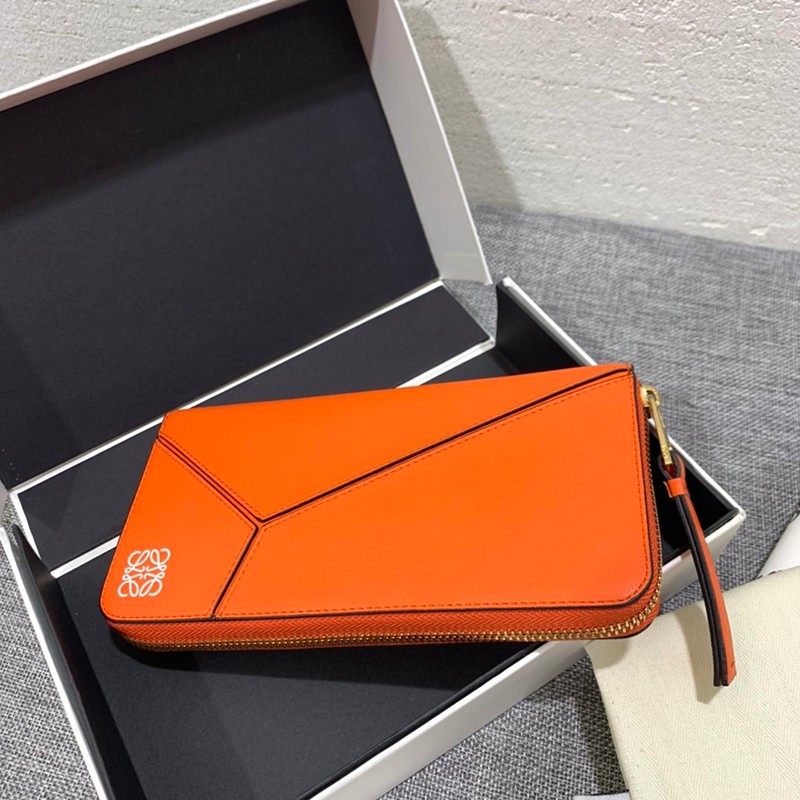 Loewe wallet puzzle copy round zip wallet loy21668 sold out