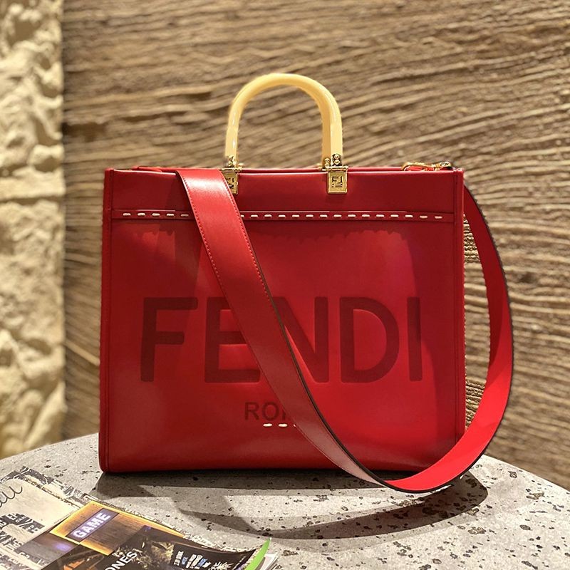 Hard to find Fendi Sunshine Large Replica Leather Shopper fej84444