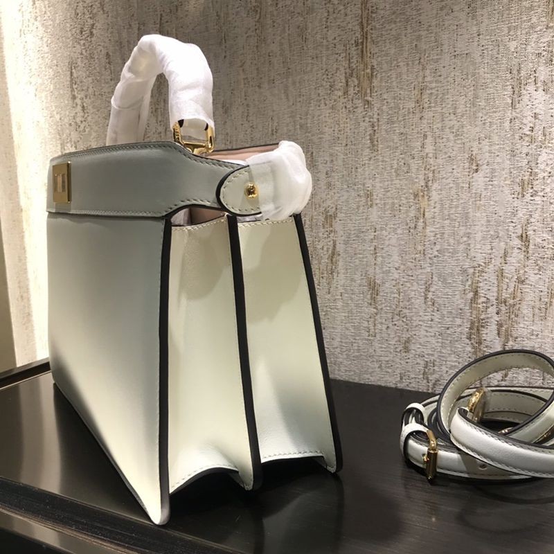 Sold out Fendi Replica Peekaboo I See You Small Leather Bag fej61931
