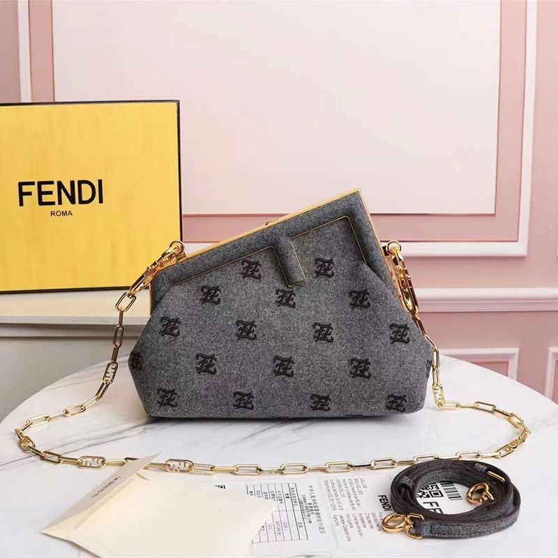 Sale New Fendi First Copy Medium Beige Flannel Bag Embroidery fei65960 Sale New Fendi First Copy Medium Beige Flannel Bag Embroidery fei65960