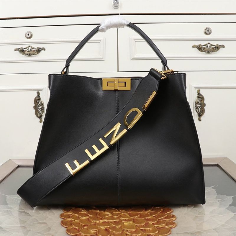 No. 1 in cumulative sales! Fendi Peekaboo I.C.U. Replica Leather Bag fen60168