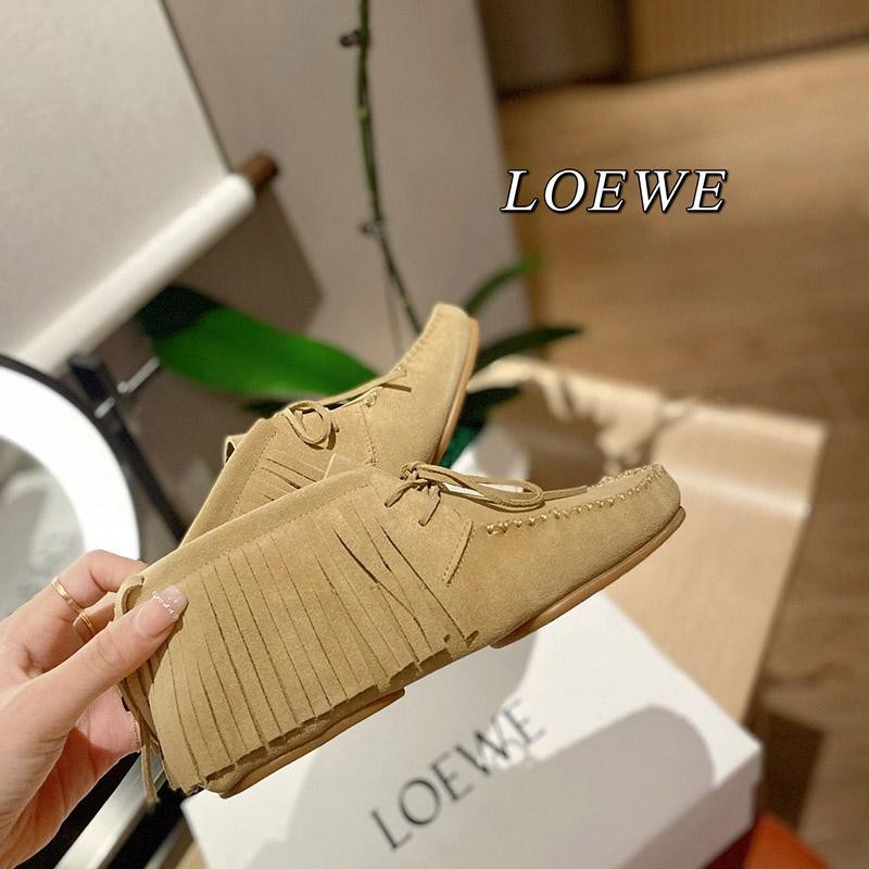 Extremely rare! Loewe Anagram calfskin boots replica lof48064