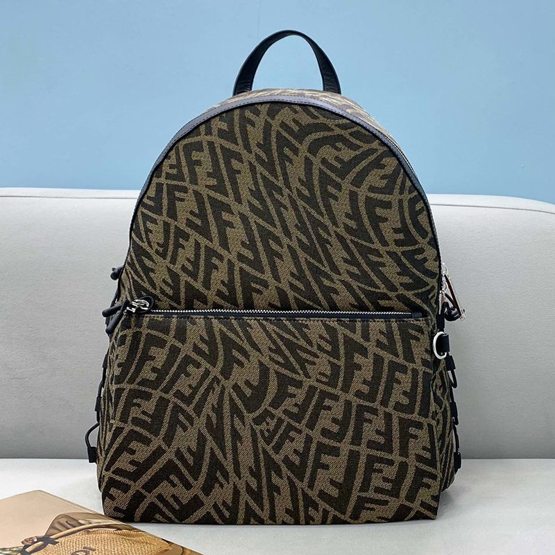 New sale Fendi replica FF motif backpack feq79947