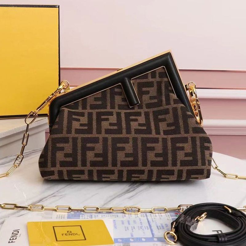 21-22AW Fendi First Replica FF Pattern Bag fex14730