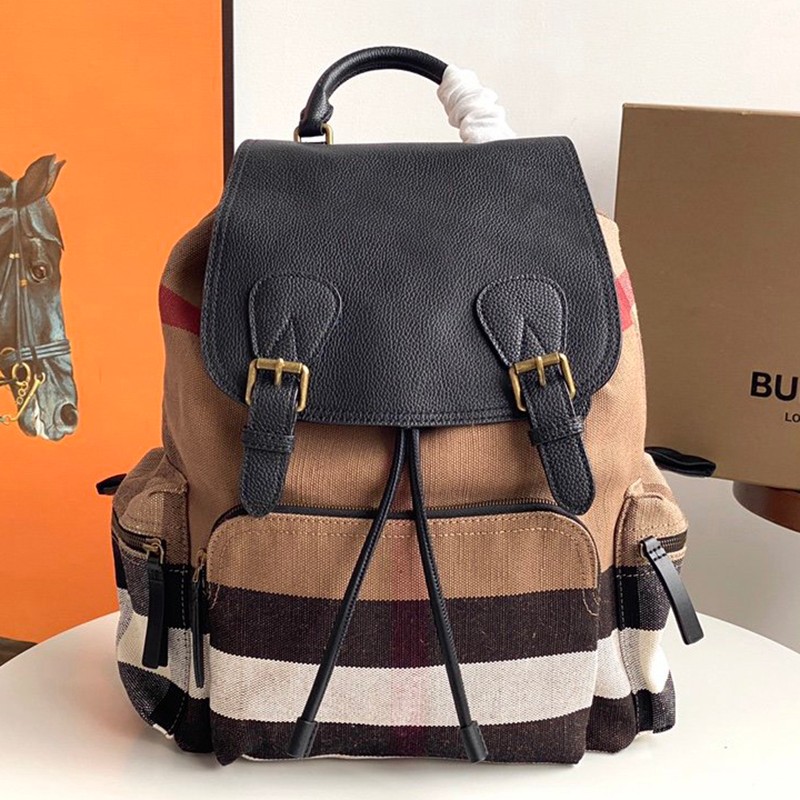 Very popular Burberry backpack replica sack black unisex Bak39907