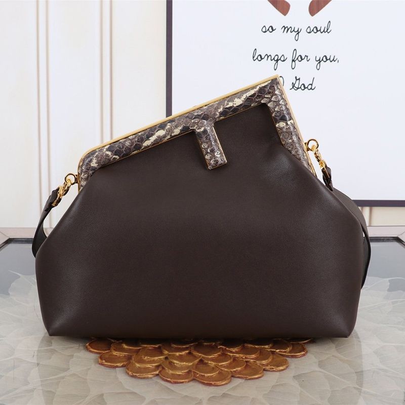 No.1 Popular Fendi First Fake Leather Bag Exotic Details feg43992 No.1 Popular Fendi First Fake Leather Bag Exotic Details feg43992