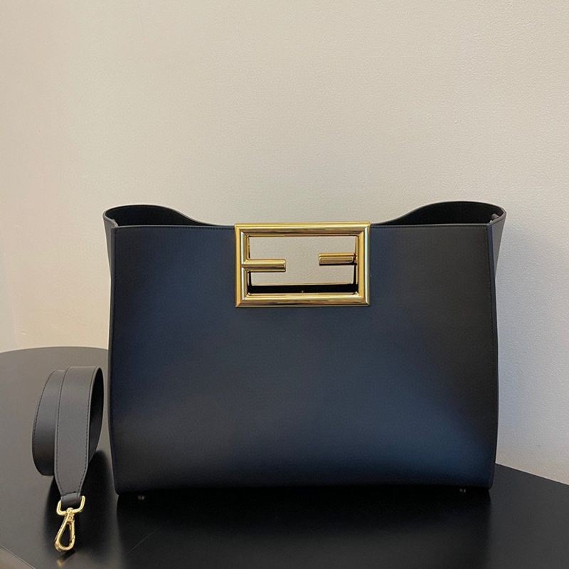 Classic Fendi Way Replica Medium Leather Bag fen48136