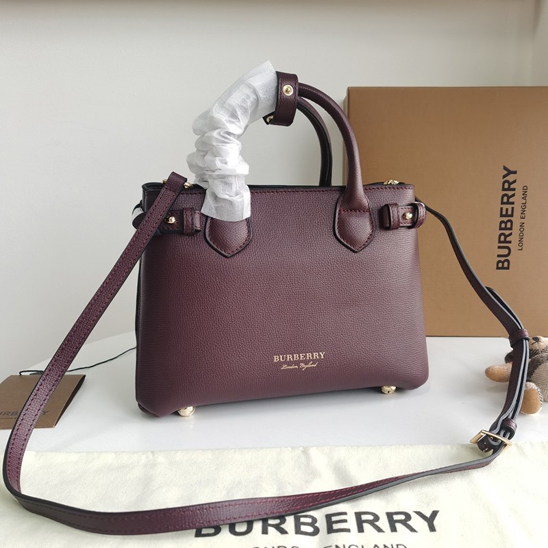 Very popular! [Burberry Tote Bag Replica] Small Banner Bag 2-way House Check Bau56221