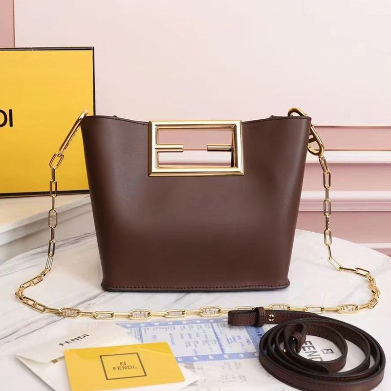 Rare color Fendi Way leather bag replica fea70794