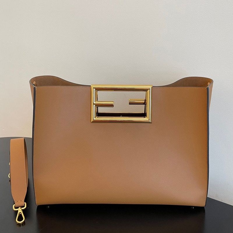 Cute Fendi Way Replica Medium Leather Bag fei24771