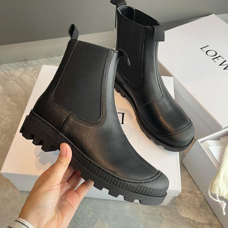 New Arrivals Stylish? Loewe Boots Replica Chelsea Boot Calf Side Gore Boots lou35699