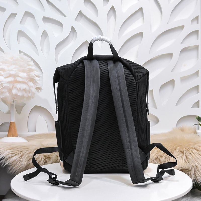 Fendi Backpack Fake Black Nylon Backpack fej41792, very popular all over the world