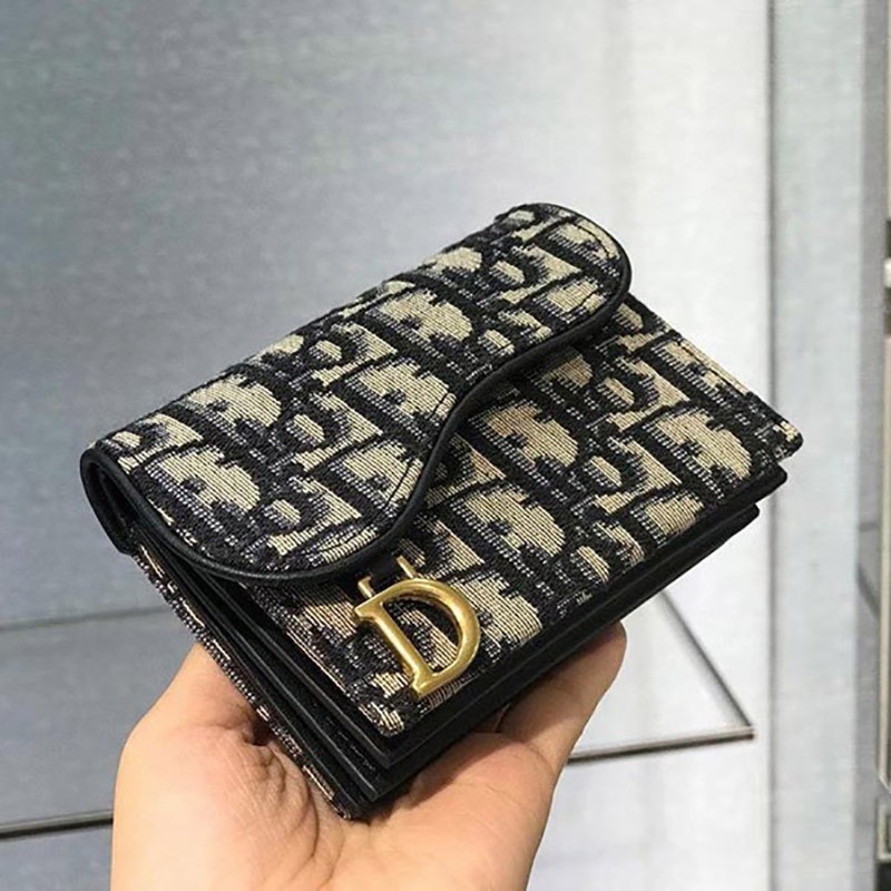 Best Price Challenge Dior Mini Wallet Compact Wallet Replica des10806