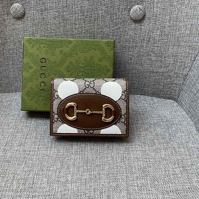 Very popular all over the world? [Gucci 1955 Horsebit] Card Case Wallet gul33246