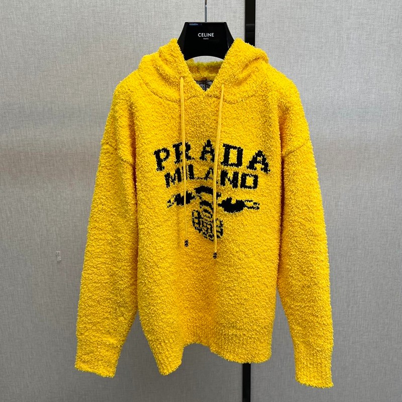 Not available in Japan [Prada hoodie copy] Nylon detail hoodie pua28032