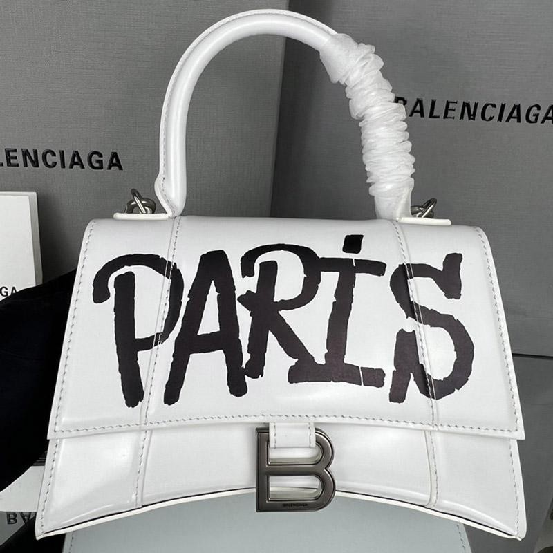 New limited edition Balenciaga hourglass shape replica small top handle bag bat41263