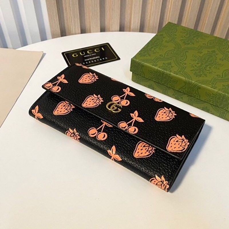 New for Spring [Gucci Replica] ★GG Marmont Very Continental Wallet gul55682