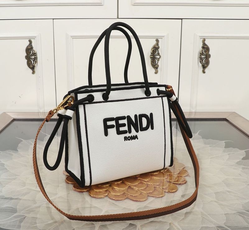 Popular Fendi Replica Pack Shopping Bag Canvas Bag fex65122