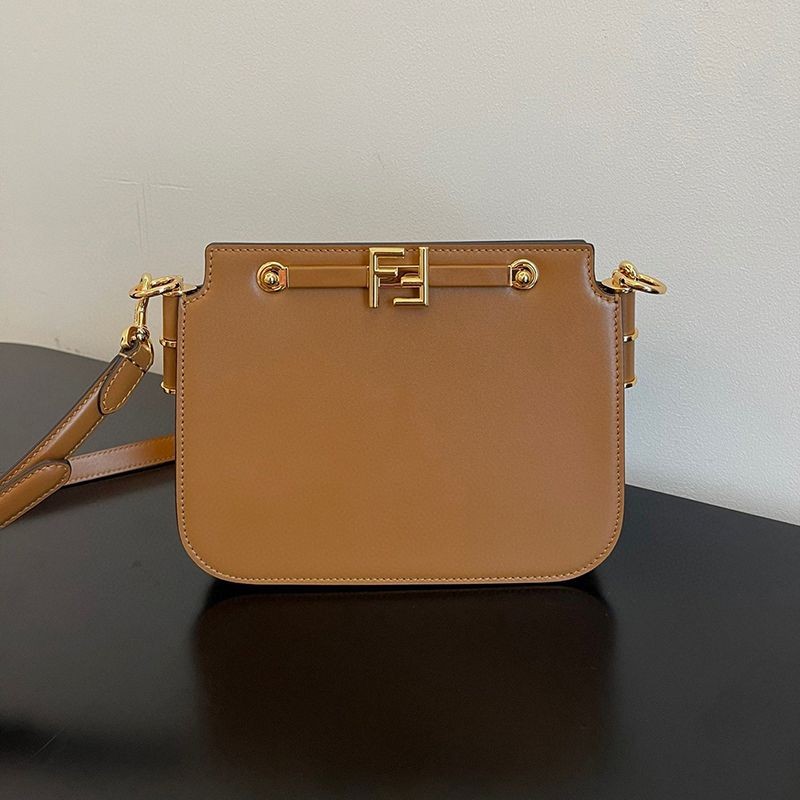 Hard to find Fendi Touch Replica Leather Bag fev70915