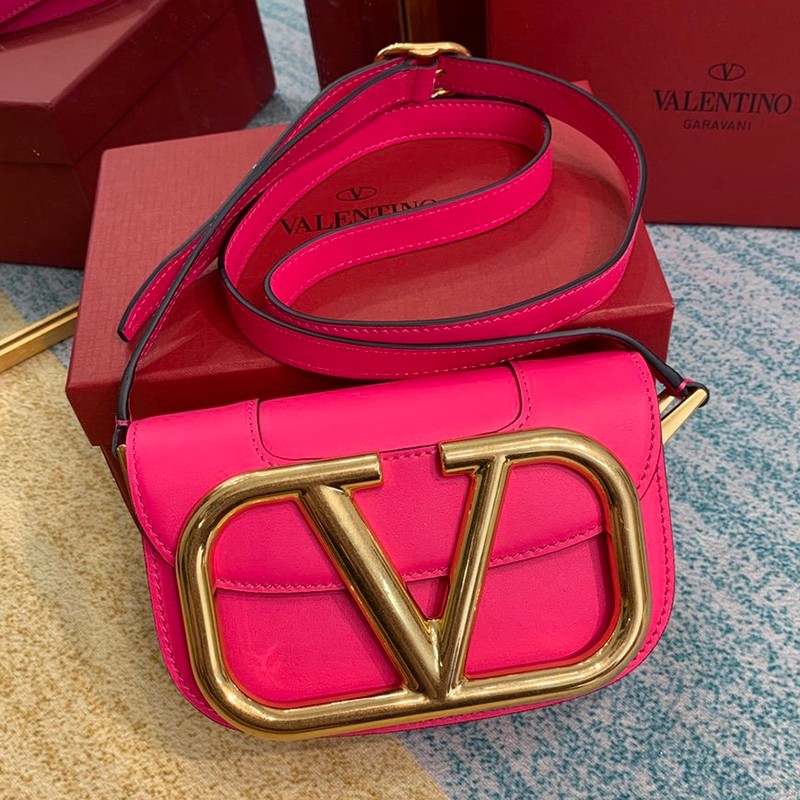 Classic Valentino shoulder bag copy V logo SUPERVEE leather crossbody bag Vui13484