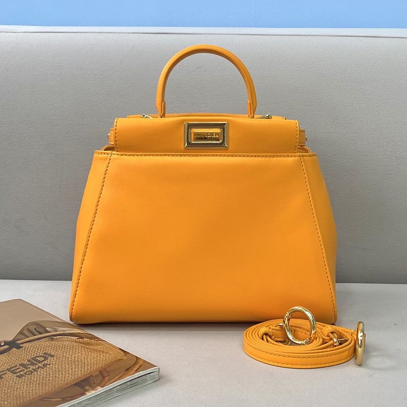 [Not available in Japan] Fendi Peekaboo Replica Mini Leather Bag fef85473