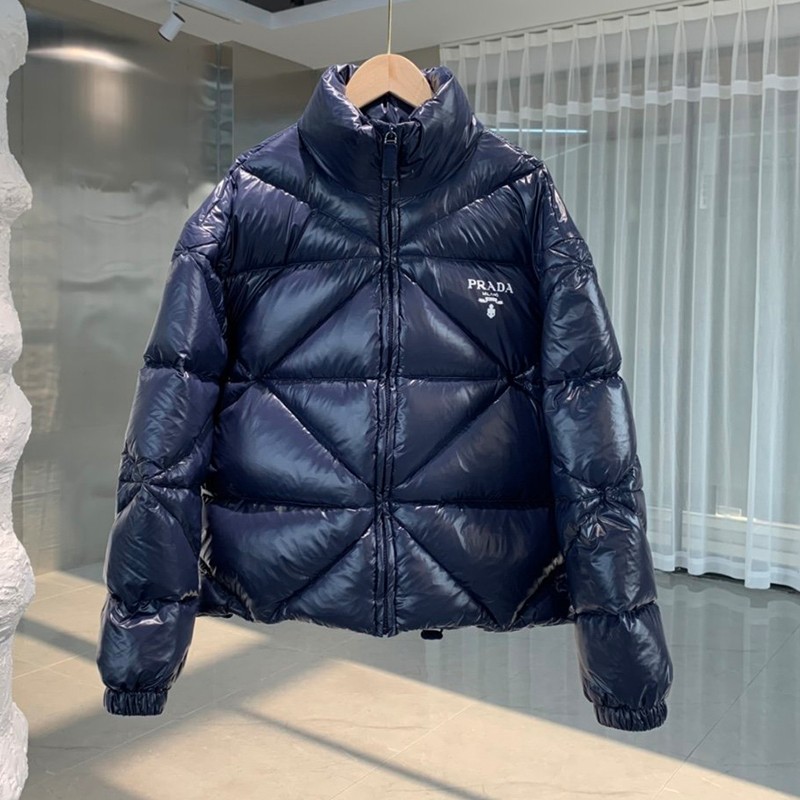 Hard to find ★ Prada down jacket replica outlet hooded short pun91116